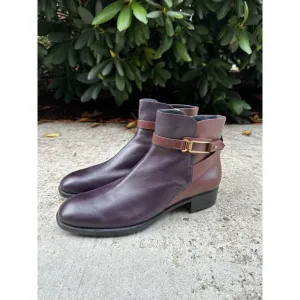 Tod's Leather Colorblock Pattern Boots - Size 42