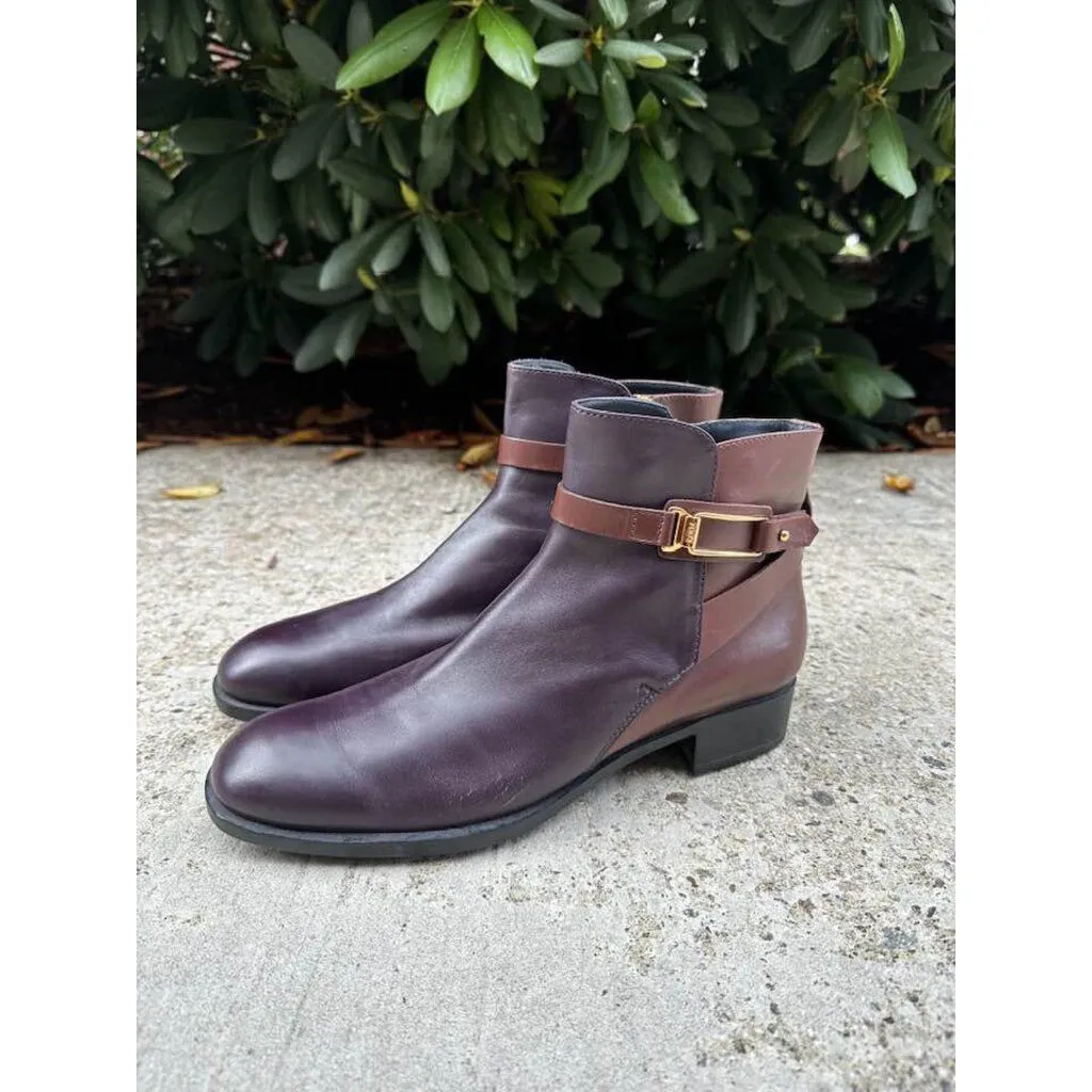 Tod's Leather Colorblock Pattern Boots - Size 42