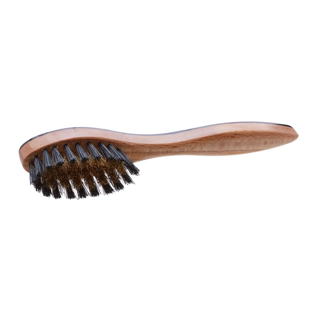 Wellington Horn-Backed Brass Suede Cleaning Brush